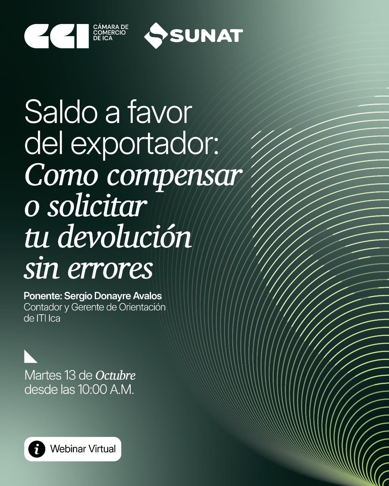 Programa de Saldo a favor del exportador: Como compensar o solicitar tu devolución sin errores., página 1