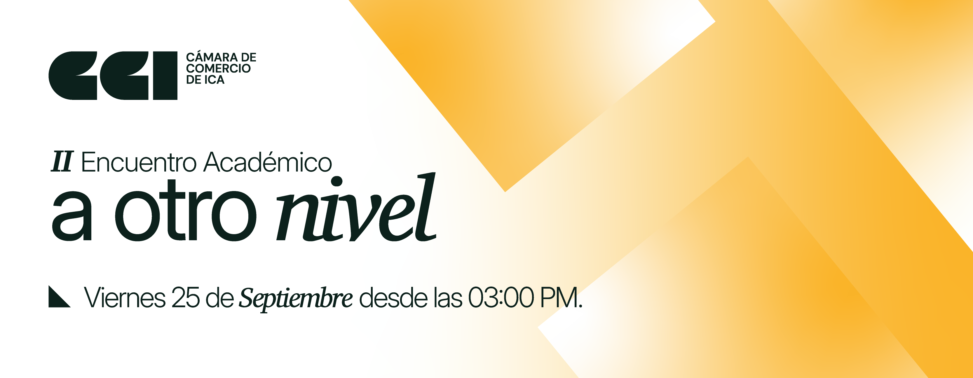 Banner de II Encuentro Académico "A Otro Nivel" - Herramientas de habilidades blandas y duras para la empleabilidad y el desarrollo profesional